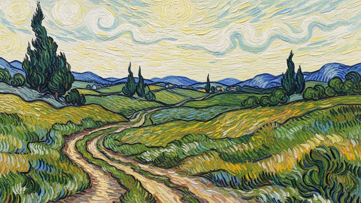 Google Whisk로 그린 "천로역정을 다녀온 한 해"